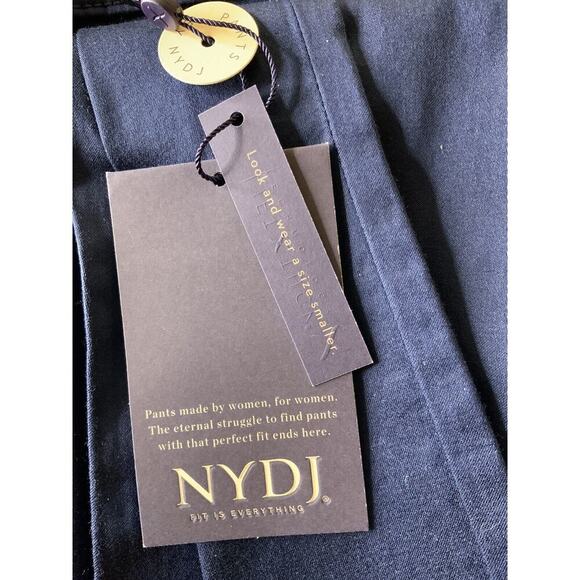 NYDJ Sheri Slim Deep Peaco Pants Womens Plus Size 18 Lift Tuck Support Trousers - Picture 12 of 12